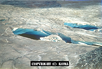 氷河の写真