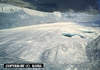 氷河の写真