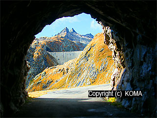 トンネルの写真