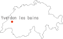 イヴェルドン・レ・バン（Yverdon-les-Bains）のマップ