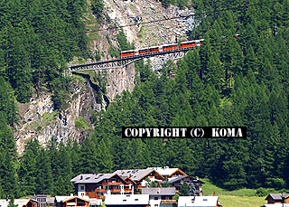 ツェルマット山岳鉄道の写真