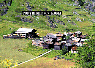 ツムット集落の写真